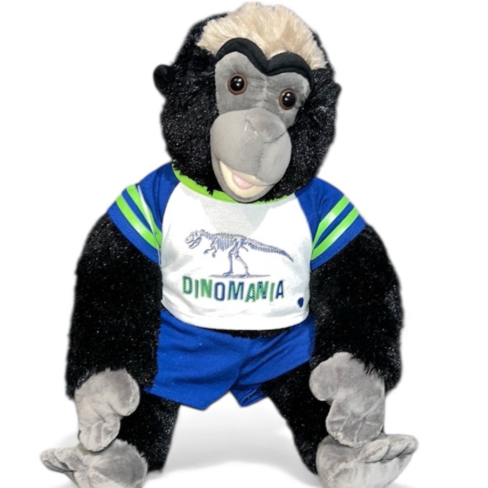 Build-A-Bear Silverback Gorilla Stuffed Animal. 17”